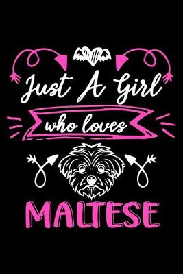 Book cover for Just a girl who loves Maltese