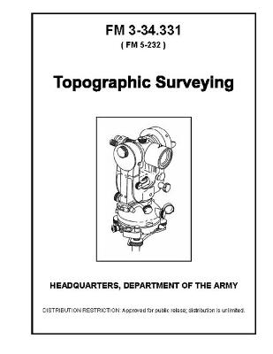 Book cover for FM 3-34.331 Topographic Surveying