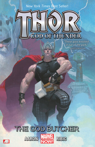 Book cover for Thor: God of Thunder Volume 1: The God Butcher (Marvel Now)