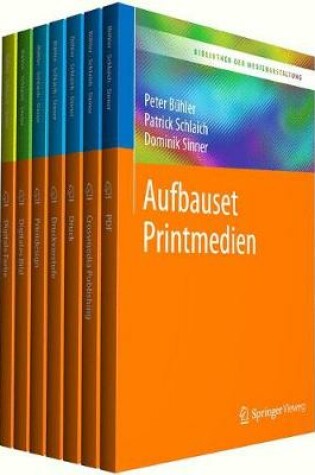 Cover of Bibliothek der Mediengestaltung – Aufbauset Printmedien