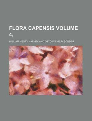 Book cover for Flora Capensis Volume 4,