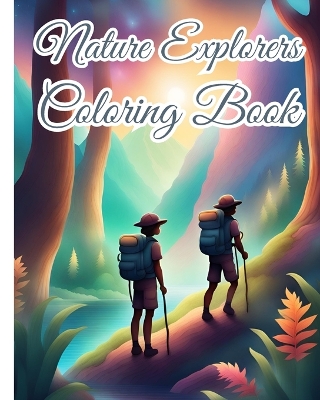 Book cover for Nature Explorers Coloring Book