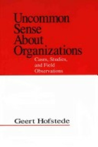 Cover of Uncommon Sense About Organizations