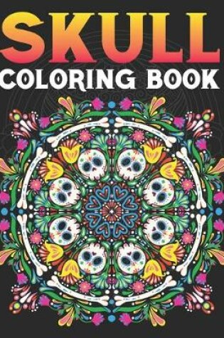 Cover of Skull Coloring Book