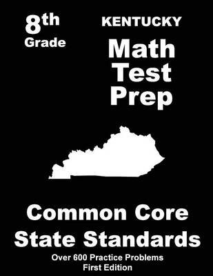 Book cover for Kentucky 8th Grade Math Test Prep