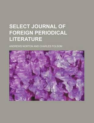 Book cover for Select Journal of Foreign Periodical Literature