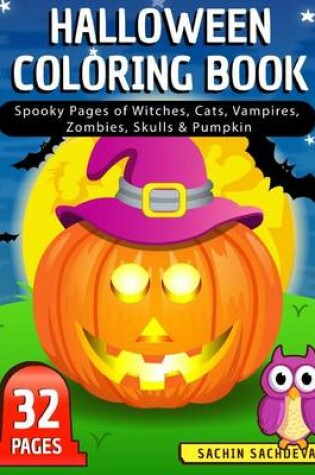 Cover of Halloween Coloring Book