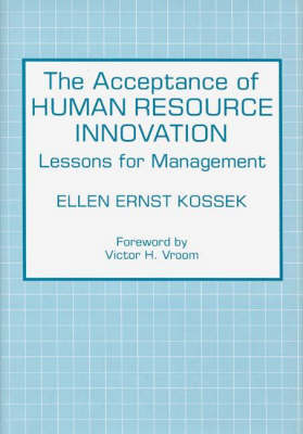 Book cover for The Acceptance of Human Resource Innovation