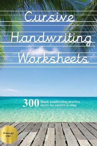 Cover of Cursive Handwriting Worksheets (Book)
