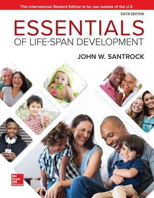 Book cover for ISE Essentials of Life-Span Development
