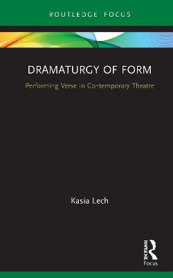Cover of Dramaturgy of Form