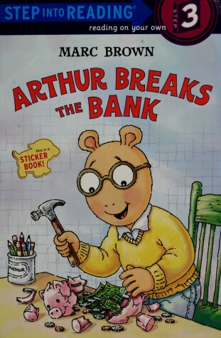 Book cover for Arthur Breaks the Bank