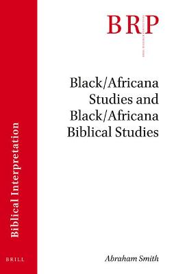 Book cover for Black/Africana Studies and Black/Africana Biblical Studies