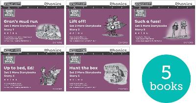 Book cover for Read Write Inc. Phonics: Purple Set 2 More Black & White Storybooks (Pack of 5)