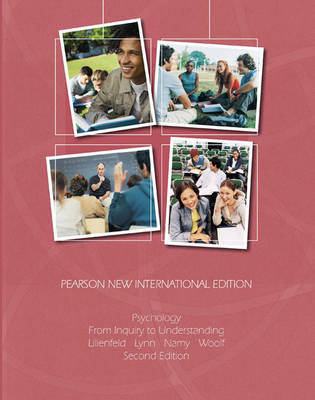 Book cover for Psychology Pearson New International Edition, plus MyPsychLab without eText
