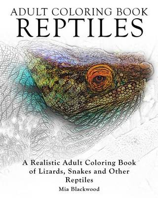 Book cover for Adult Coloring Books Reptiles