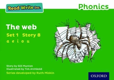 Cover of Read Write Inc. Phonics: 8 The Web (Green Set 1 Storybook)