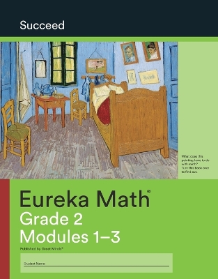 Cover of Eureka Math Grade 2 Succeed Workbook #1 (Modules 1-3)