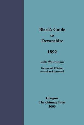 Cover of Black's Guide to Devonshire 1892
