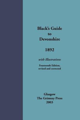 Book cover for Black's Guide to Devonshire 1892