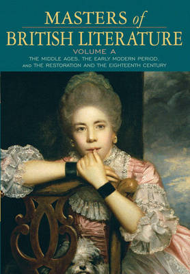 Book cover for A Masters of British Literature, Volume