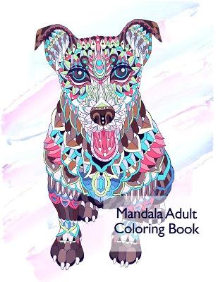 Book cover for Mandala Adult Coloring Book