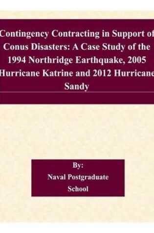 Cover of Contingency Contracting in Support of Conus Disasters