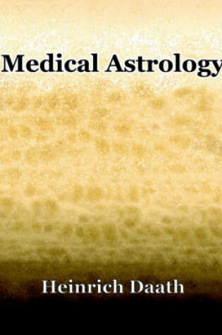 Cover of Medical Astrology (1914)