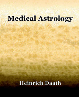 Book cover for Medical Astrology (1914)