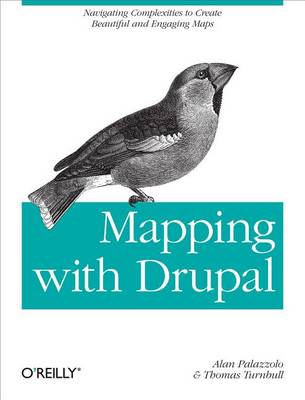 Book cover for Mapping with Drupal