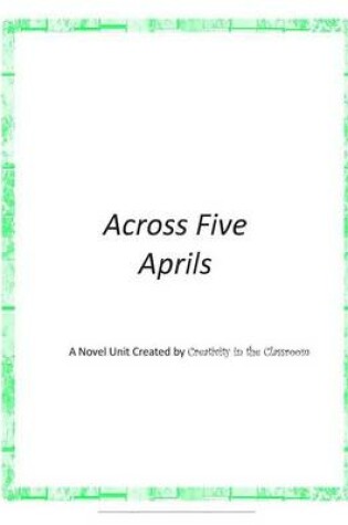 Cover of Across Five Aprils