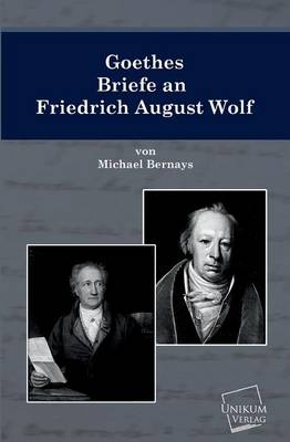 Book cover for Goethes Briefe an Friedrich August Wolf