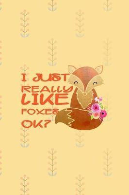 Book cover for I Just Really Like Foxes Ok?