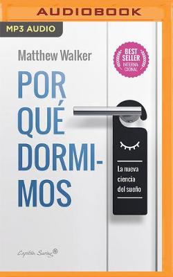 Book cover for Por Qué Dormimos