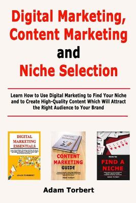 Book cover for Digital Marketing, Content Marketing and Niche Selection