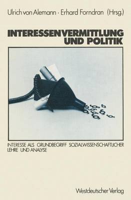 Book cover for Interessenvermittlung und Politik