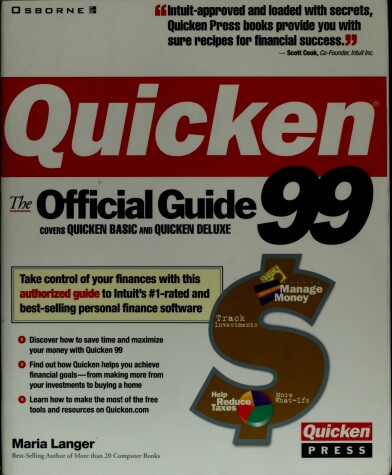 Book cover for Quicken 99: the Official Guide