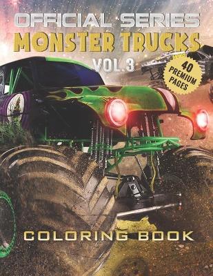 Cover of Monster Trucks Coloring Book Vol3