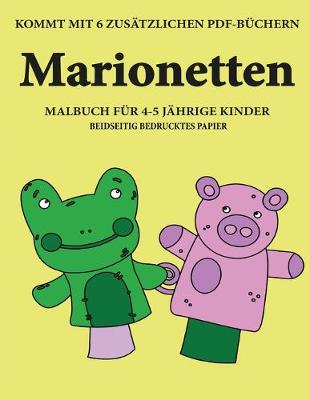 Cover of Malbuch für 4-5 jährige Kinder (Marionetten)