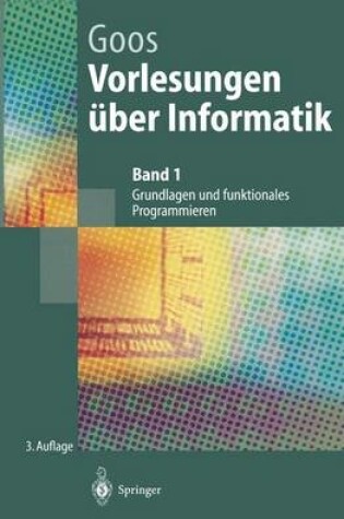 Cover of Vorlesungen A1/4ber Informatik