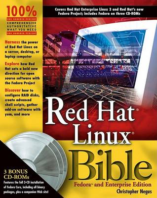 Book cover for Red Hat Linux Bible - Fedora and Enterprise Edition