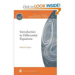 Book cover for Introduction to Differential Equations