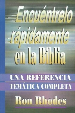 Cover of Encuentrelo Rapidamente en la Biblia