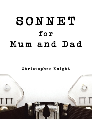 Book cover for Sonnet for Mum and Dad