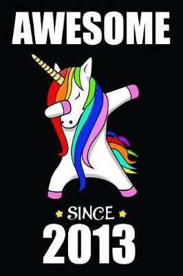 Cover of 6th Birthday Dabbing Rainbow Unicorn