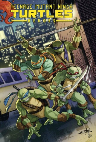 Book cover for Teenage Mutant Ninja Turtles Heroes Collection