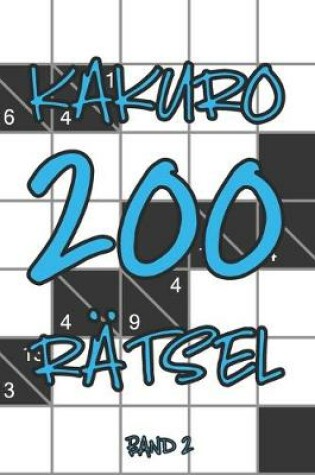 Cover of Kakuro 200 Rätsel Band 2