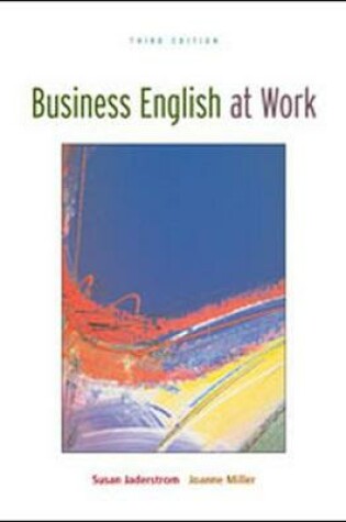 Cover of Business English At Work Student Text/Premium OLC Content Package