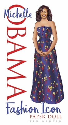 Book cover for Michelle Obama Fashion Icon Paper Doll