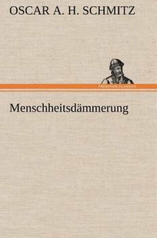 Cover of Menschheitsdammerung